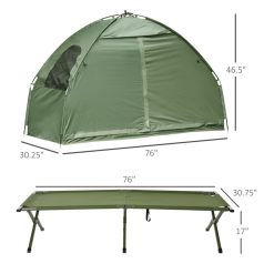Roamzat camping tent cot easy setup design